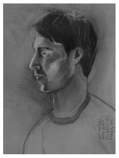 Self Portrait with Hair